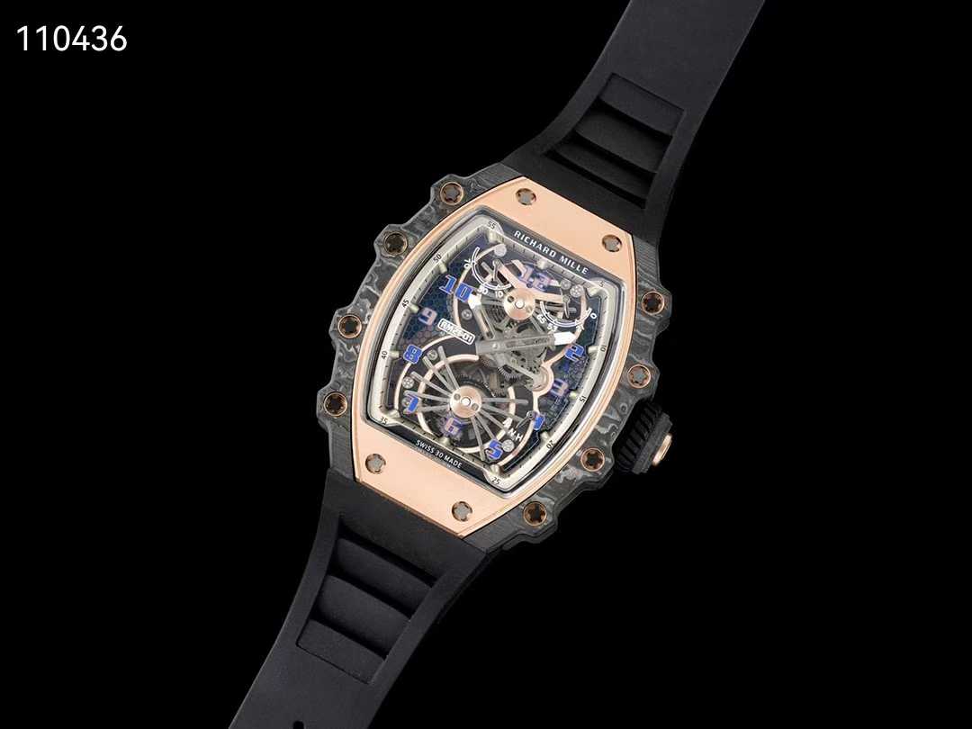 리차드밀 RM21-02 투르비용 에어로다인 뉴버젼 골드 블랙 시계 워치